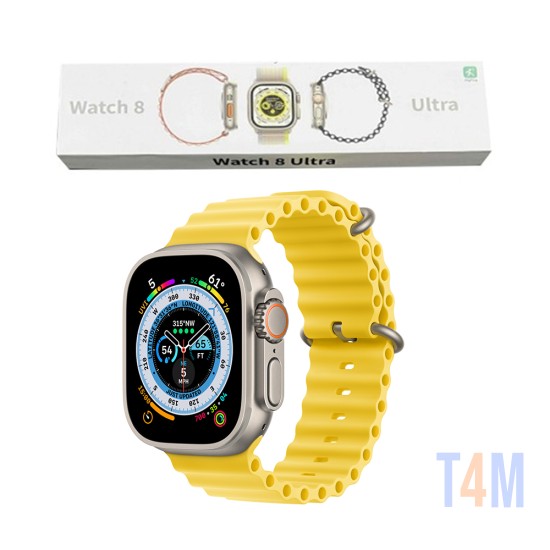 Smartwatch 8 Ultra 49mm Amarelo